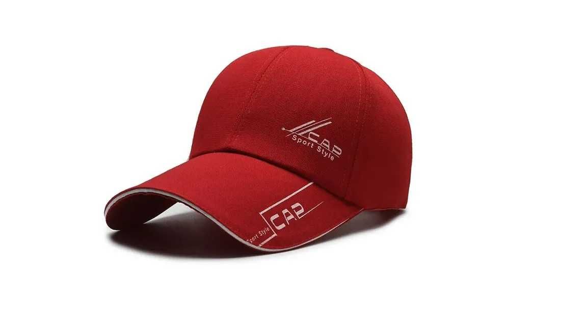 czapka z daszkiem baseball bordo /nowa