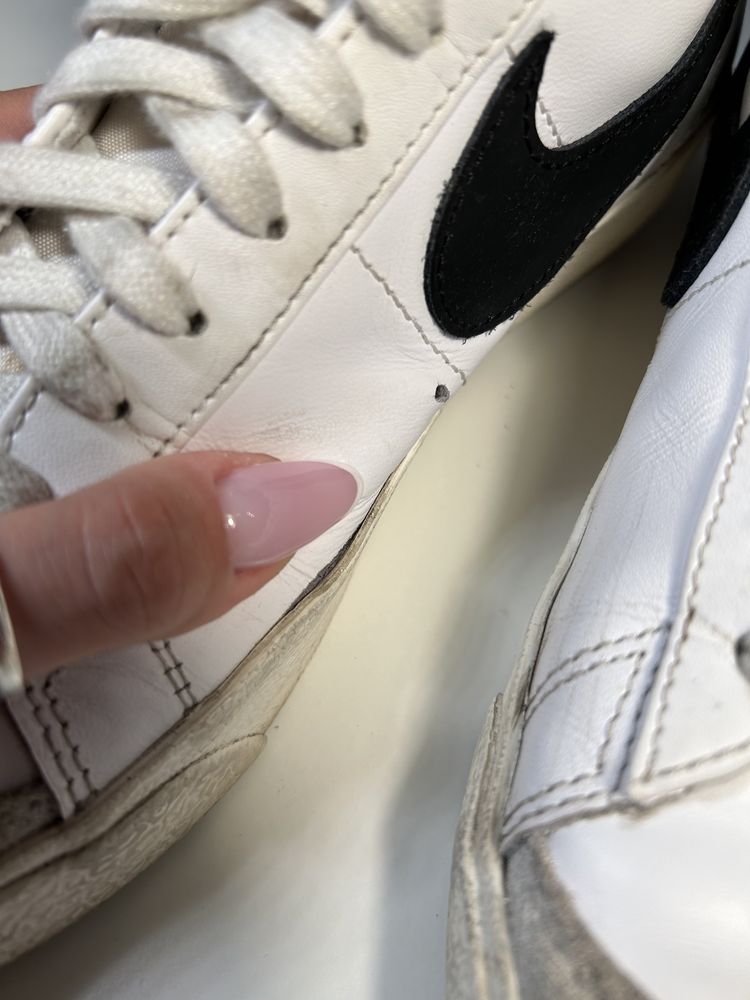 nike blazer high white białe 39