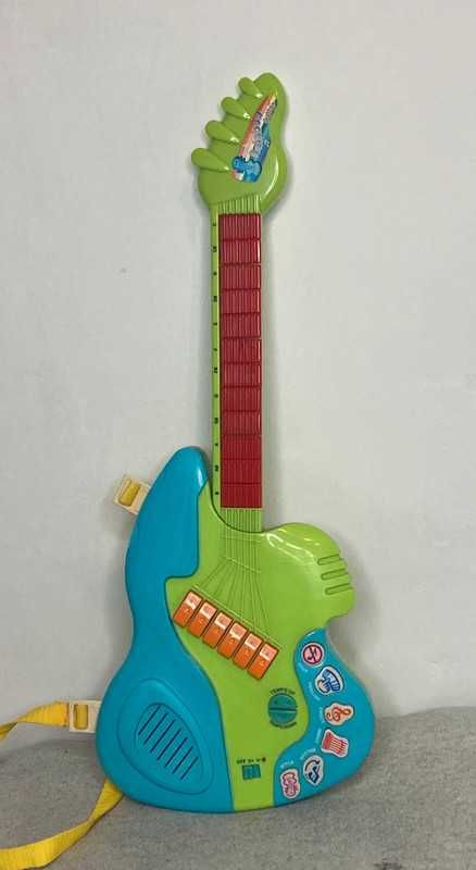 Rainbow guitar - gitara zabawka