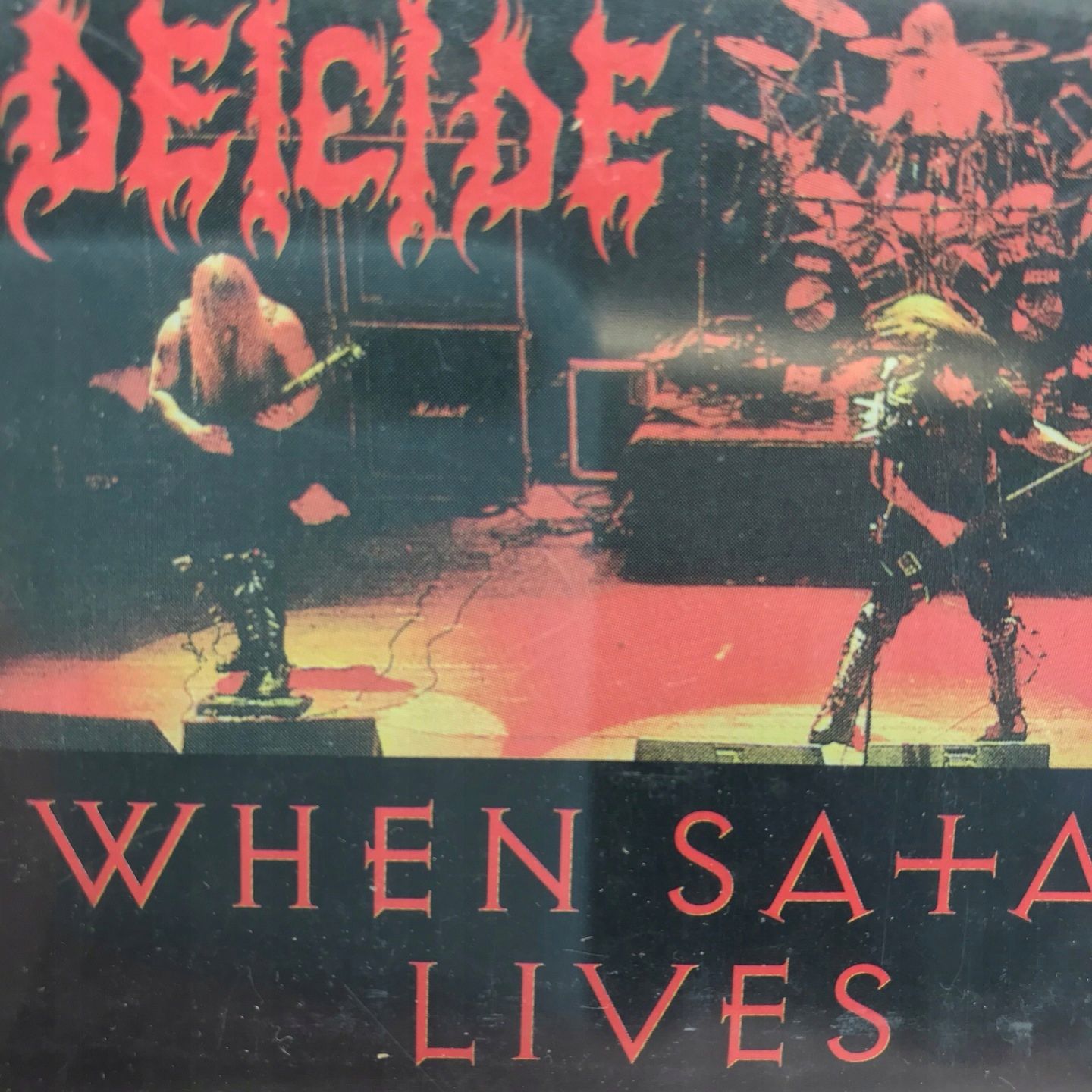 kaseta - deicide - when satan lives 1998 metal
