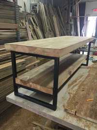 Mesa de apoio em madeira maciça