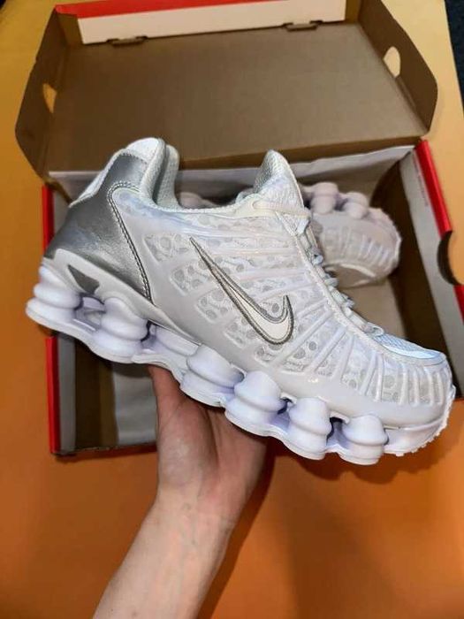 "Buty Trampki" Nike_Shox_TL_White_R.38