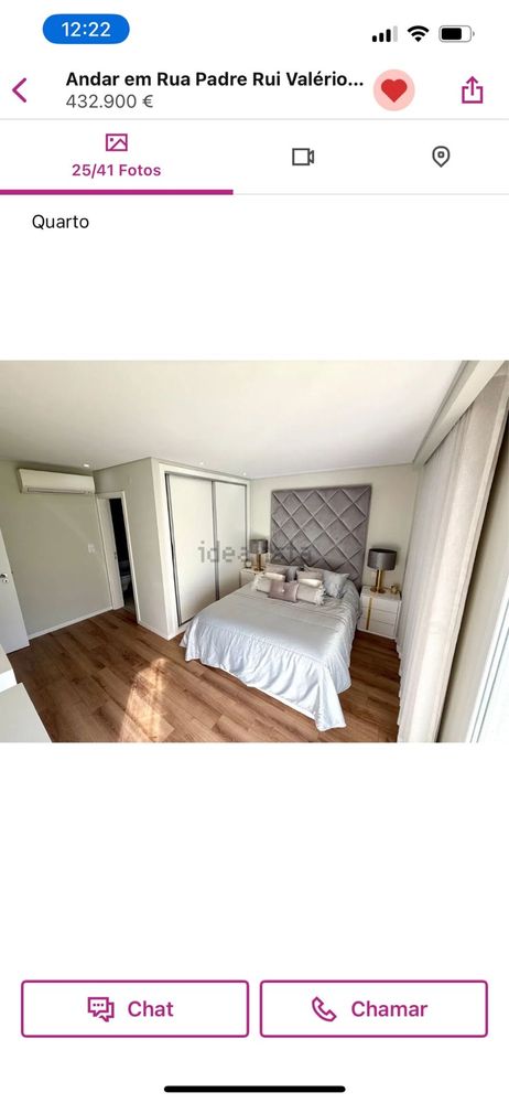 Cabeceira de cama de casal