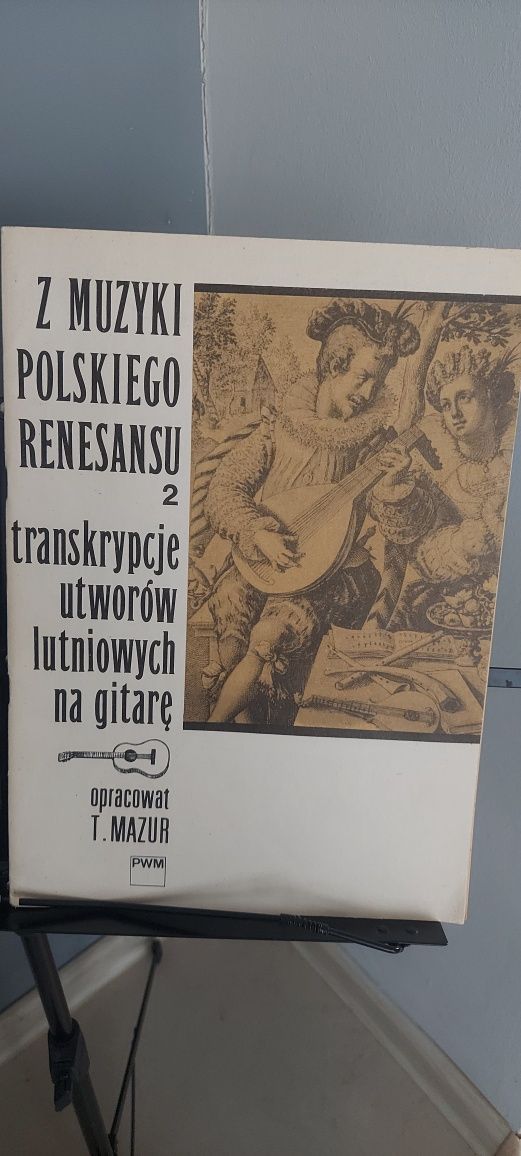 Transkrypcje na gitarę utworów renesansowych cz. 1 i 2