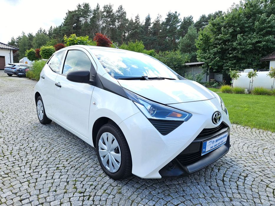 Toyota Aygo COMFORT*SalonPL*1WŁ.*2020*1.0*LPG*72KM*160919KM*KLIMA*Serwis*ASO*FV23%