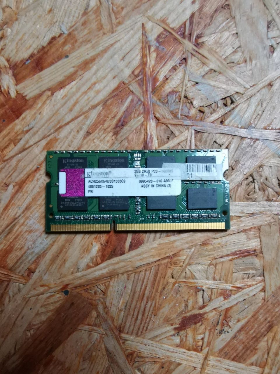 Ram kingston laptop 2gb