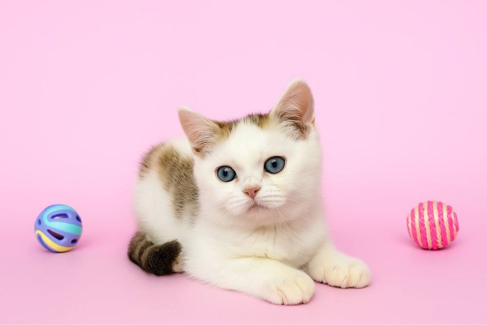 Британский мальчик в нарядном окрасе.