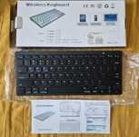 Bezprzewodowa klawiatura Bluetooth BK3001, nowa