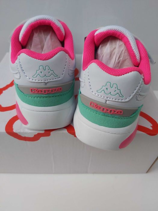 NOWE sneakersy KAPPA sportowe buty rozmiar 30 tenisówki róż