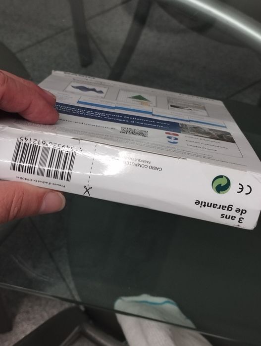 Calculadora Gráfica Casio Claspad fx-cp400 +e