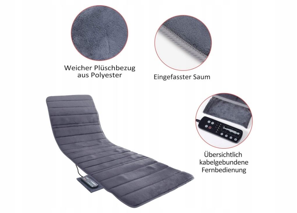 mata/ materac do masażu wibracjami całego ciała comfier cf-3603s