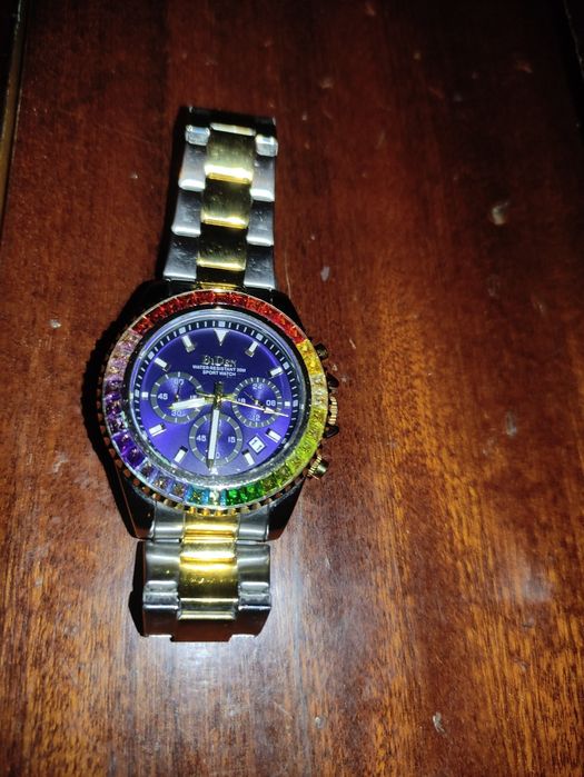 Часи механічний позолочений