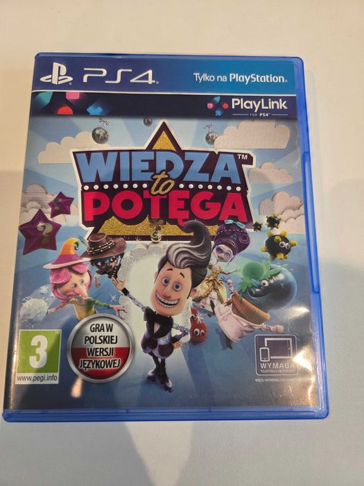 Gra Wiedza to Potęga PL PS4 PS5