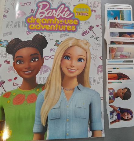 Coleção Completa c/ cromos por colar - Barbie Dreamhouse