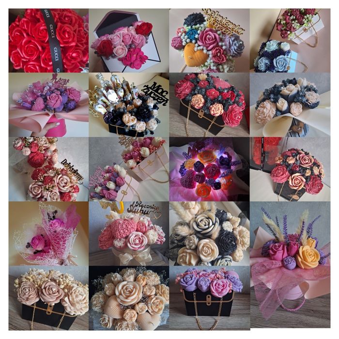 Podziękowania panieński ślub dzień nauczyciela flowerbox bukiety