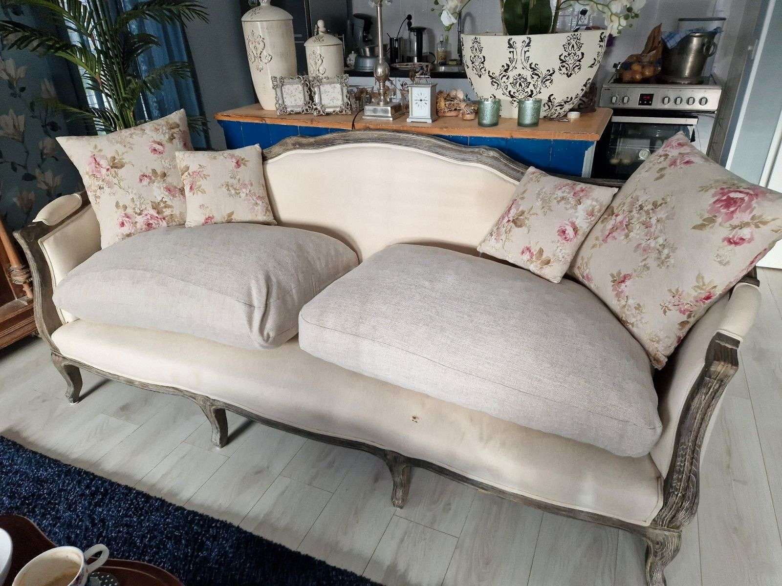 Sofa w stylu Loberon