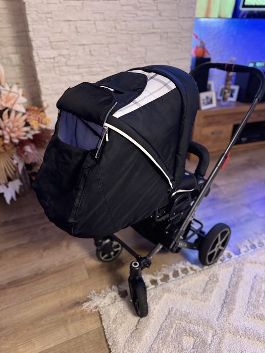 Hartan VIP 3w1 + Cybex Platinum –wózek, gondola, nosidełko, spacerówka