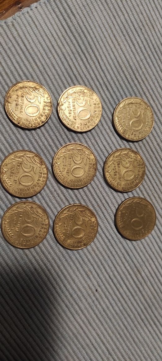 50 centimes frança