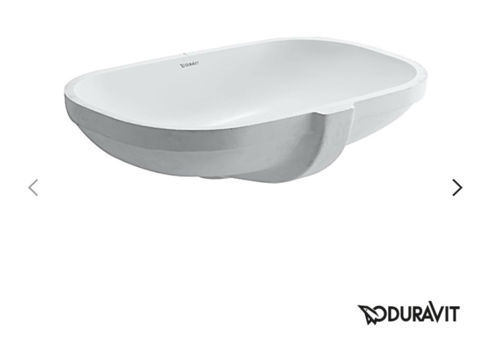 Umywalka Duravit D-Code podblatowa