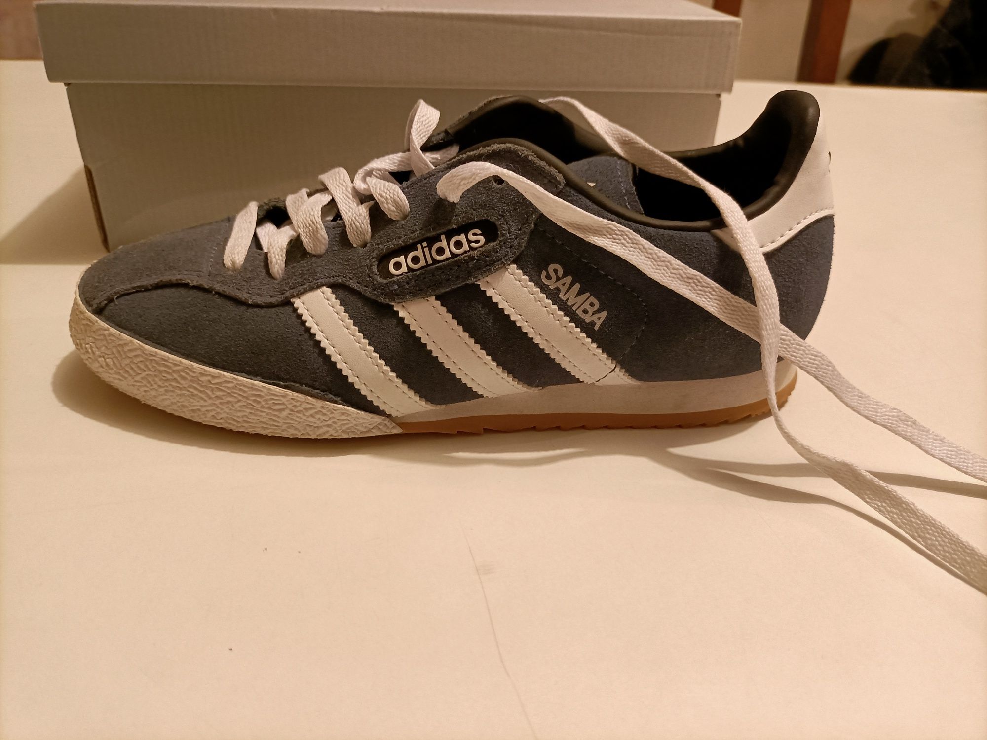 Sapatilhas adidas samba azuis 38