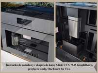 Kawiarka / ekspres do kawy Miele CVA 7845 GraphitGrey, przyłącze wody