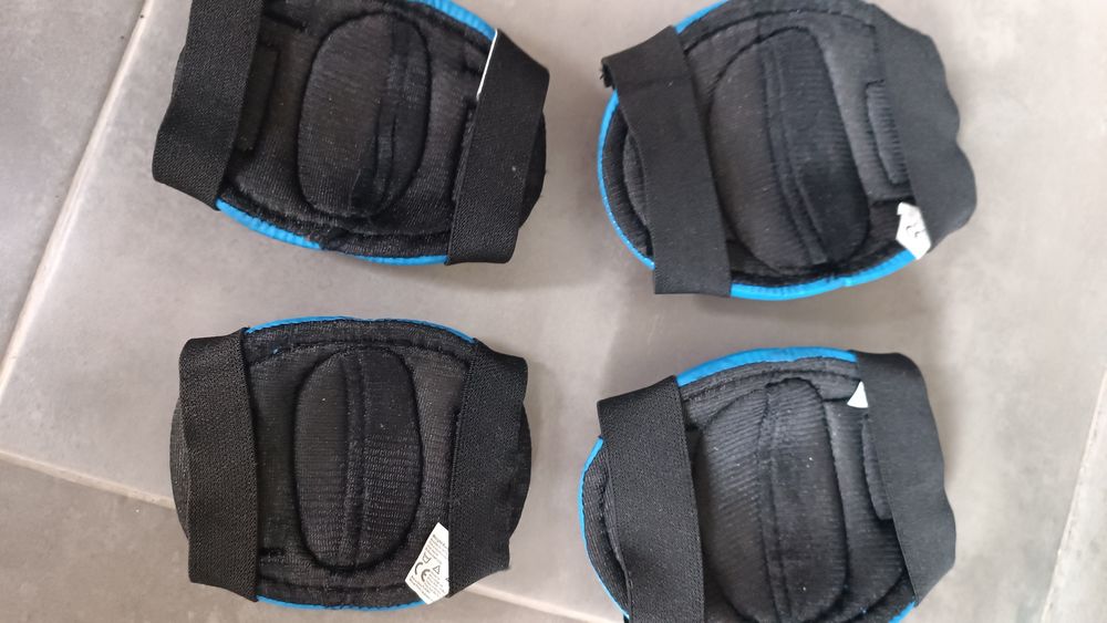 Proteção joelheiras e cotoveleiras para criança