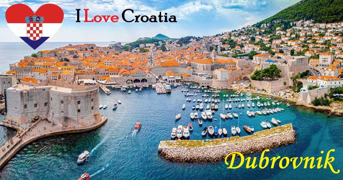 Magnes na lodówkę Chorwacja Dubrovnik Hrvatska