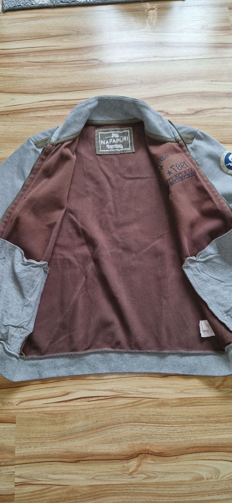 Napapijri bluza męska rozpinana roz.XL