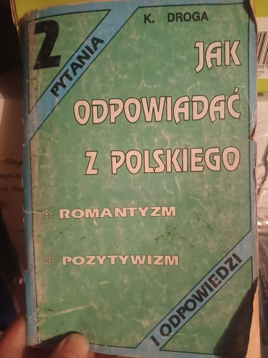 Jak odpowiadać z języka polskiego. Katarzyna Droga 2s