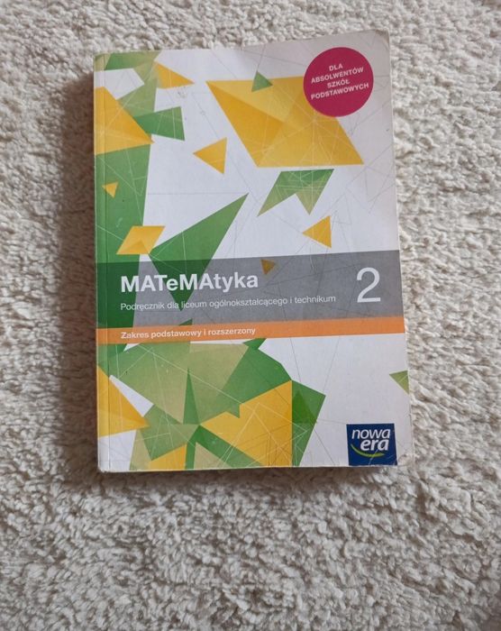 Matematyka 2 podręcznik pr Nowa Era