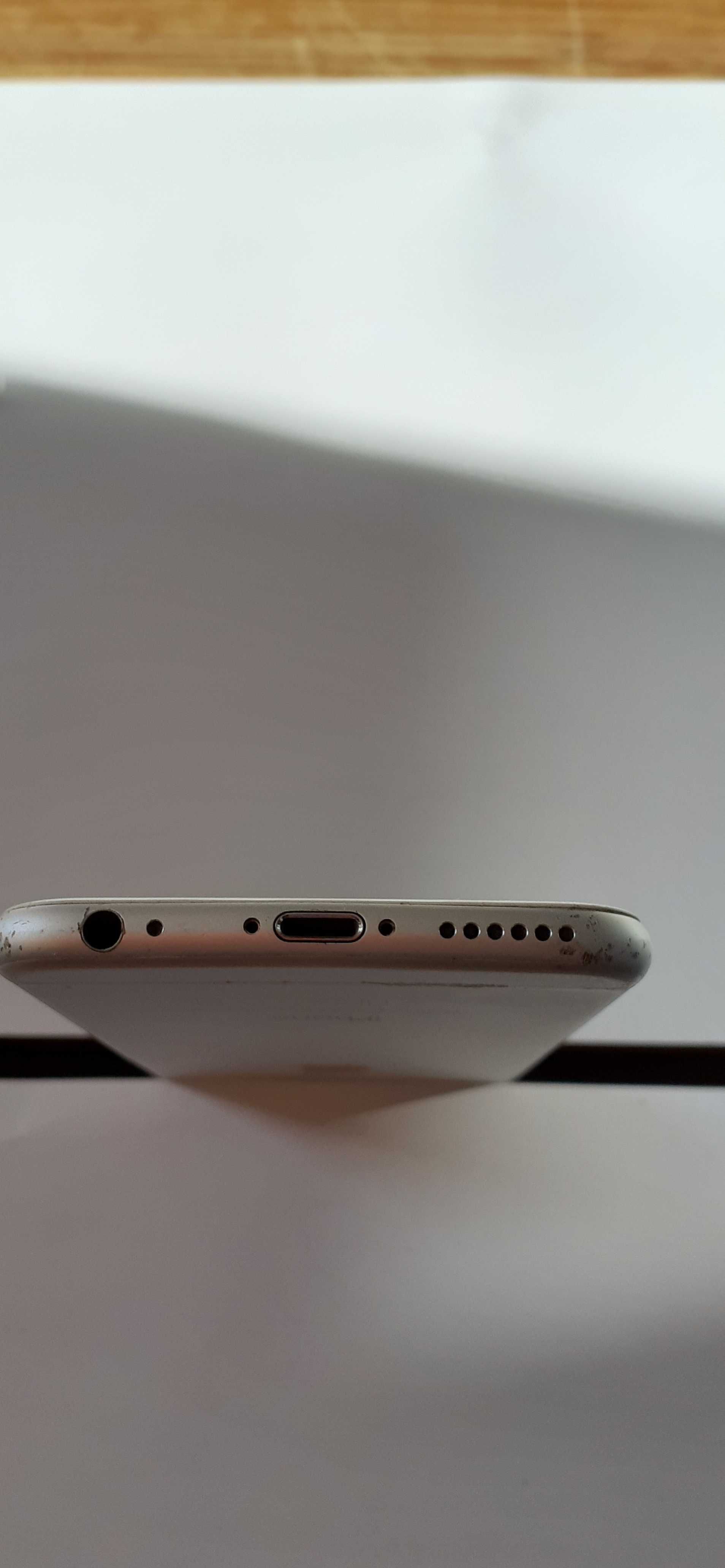 Телефон Apple IPhone 6 A1586 16GB серебрянный заблокирован