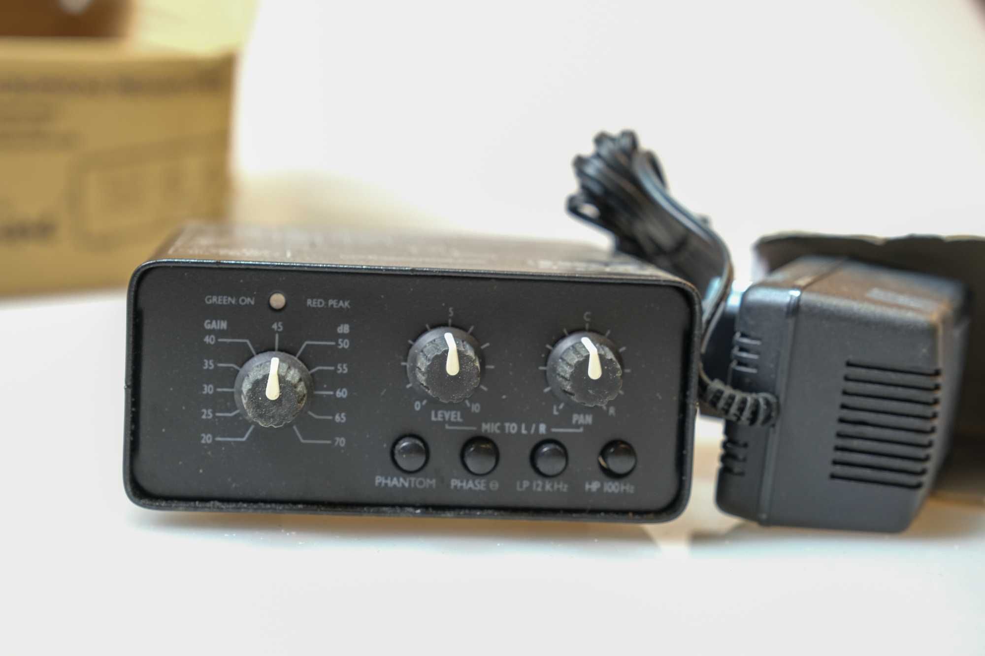 Przedwzmacniacz mikrofonowy Stage Line MPA-102