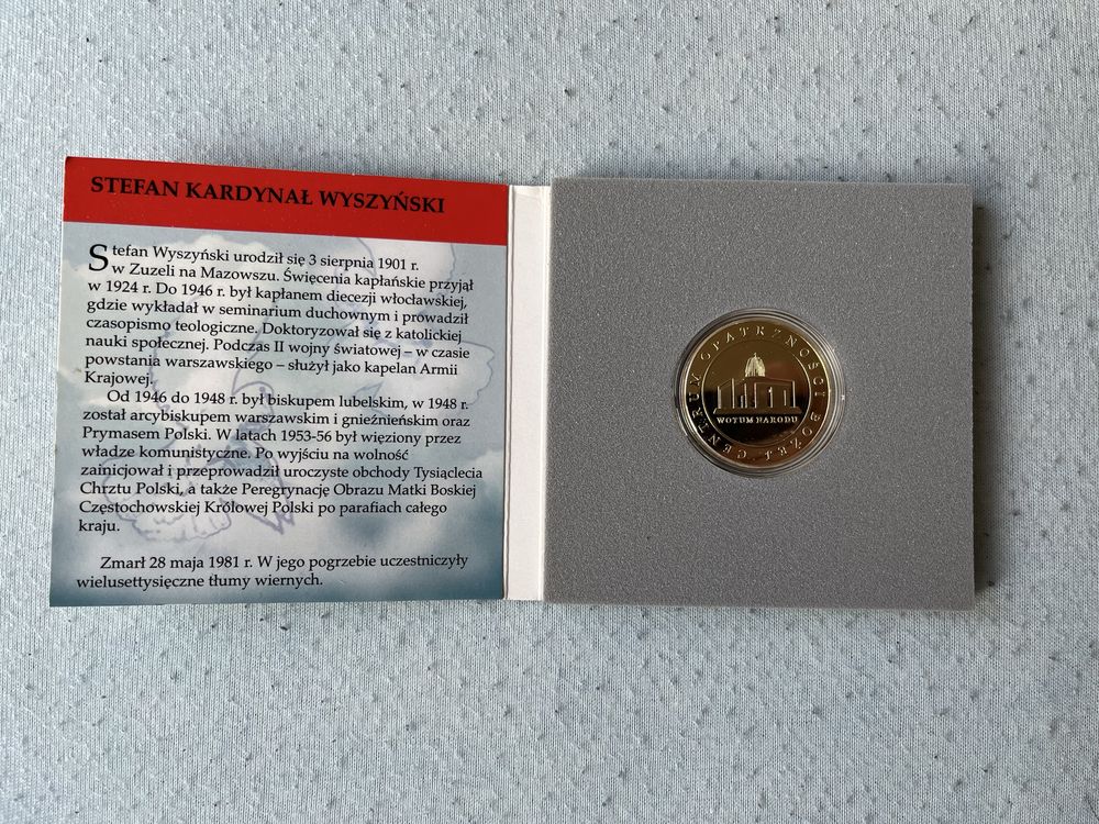 Złota emisja - Św. Maksymilian Maria Kolbe i Stefan kardynał Wyszyński