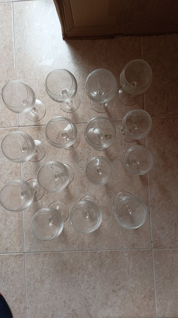 Copos Bohemia Cristal, total 46