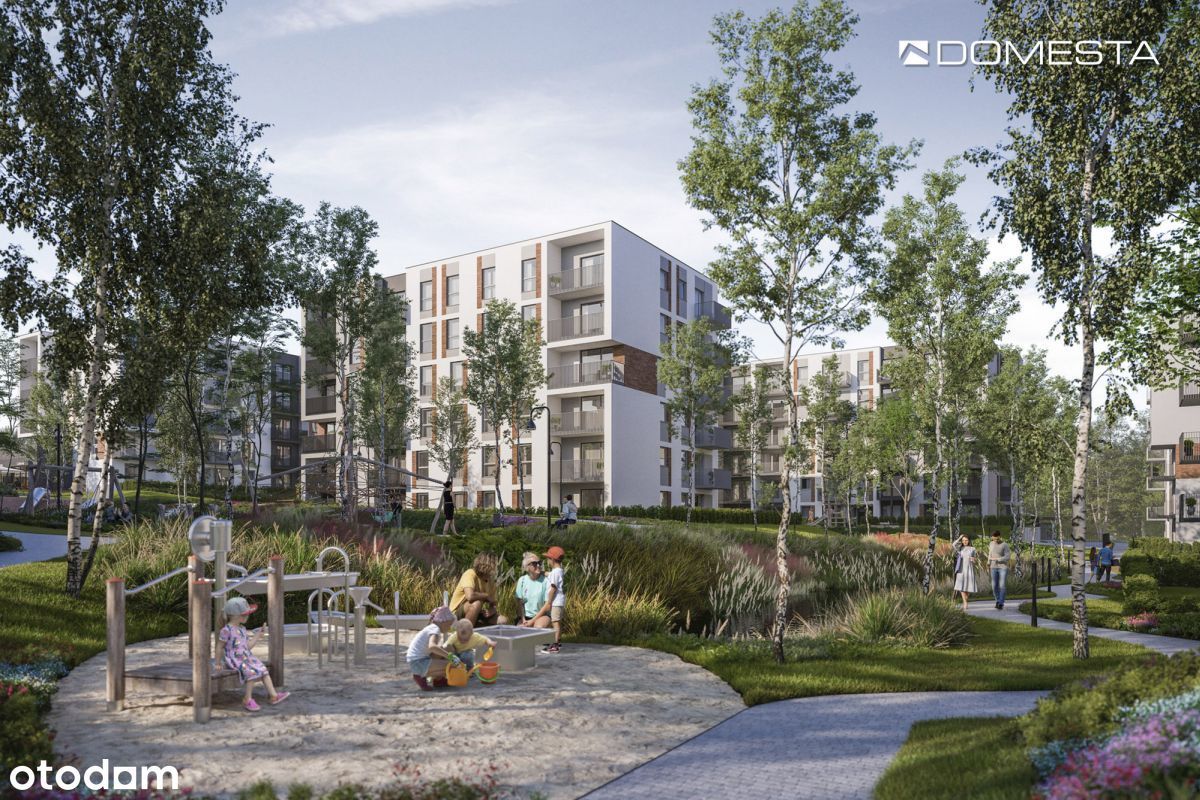 2-pokojowe mieszkanie 45m2 + balkon Bezpośrednio
