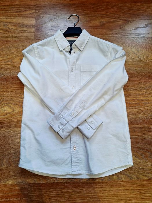 Śliczna biała galowa koszula chłopięca 146cm, Cool Club, stan celujący