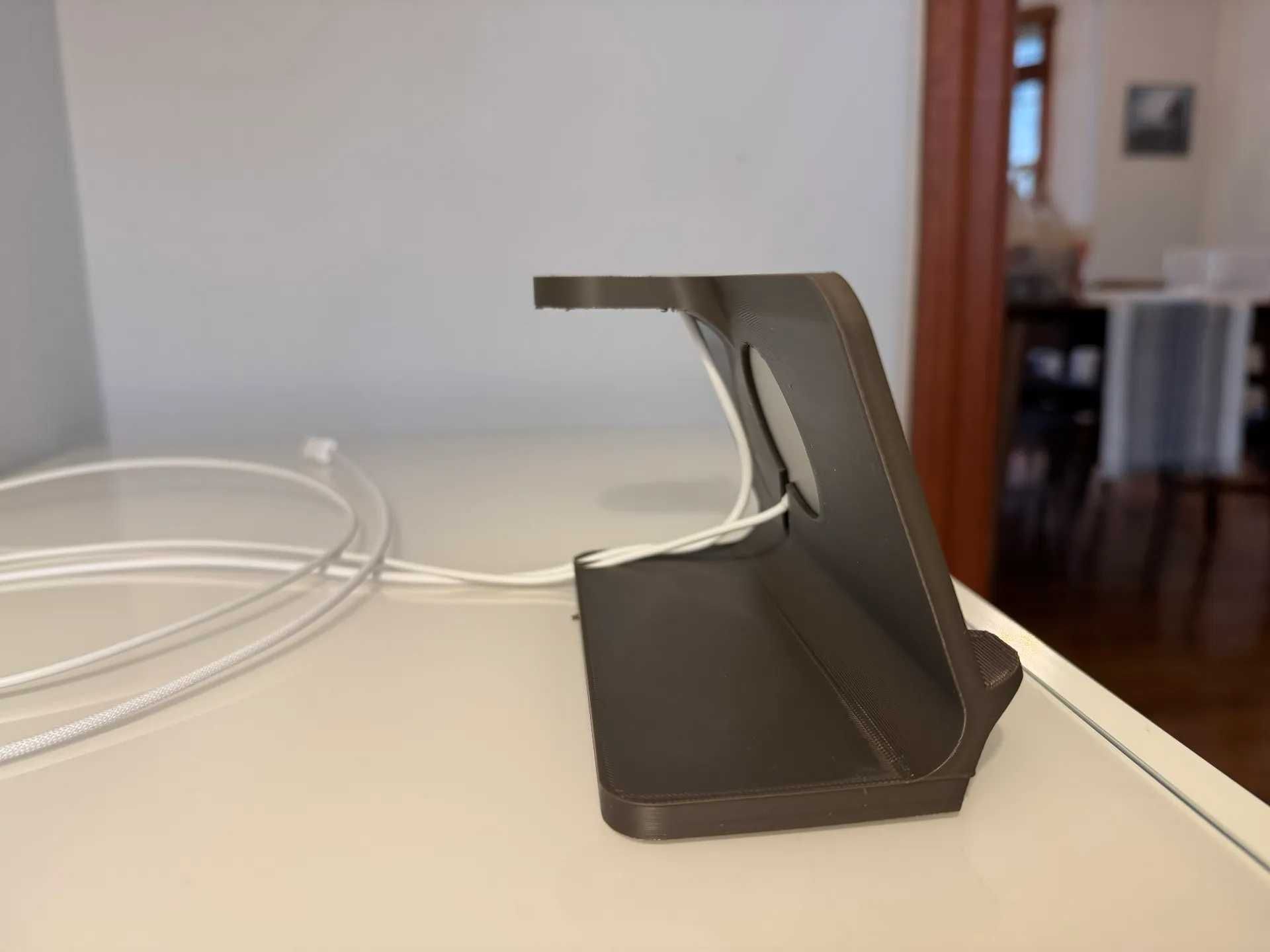 Minimalistyczny Stojak na Telefon Zegarek IPhone & Apple Watch Stand