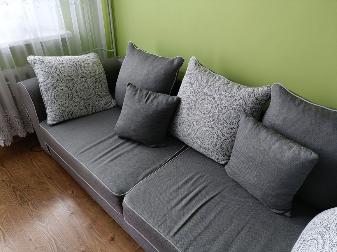 Zestaw wypoczynkowy sofa + fotel