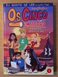 Livro juvenil da coleção "Os Cinco em Ação" de Enid Blyton