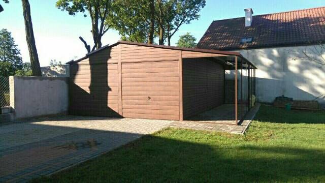 Garaż blaszany 4x5!Garaż blaszak!PRODUCENT!Garaże!Blaszaki 4x4 3x5 6x6