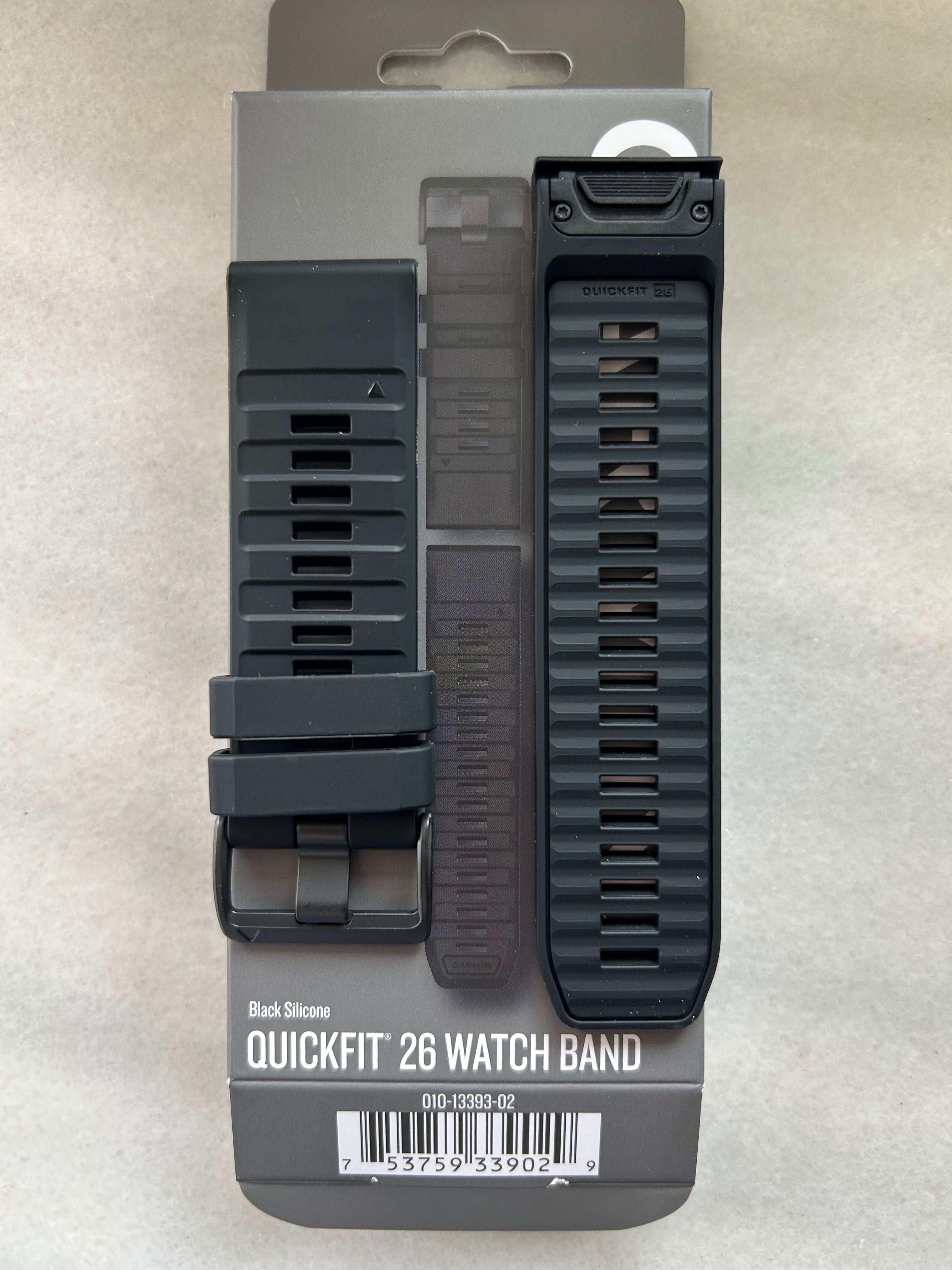 Garmin pasek 26mm quickfit oryginalny czarny Fenix 8 51mm