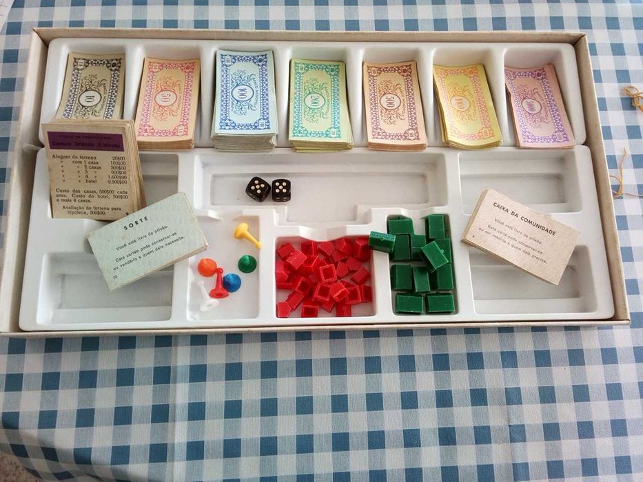 Jogo de tabuleiro Monopólio, VINTAGE!
