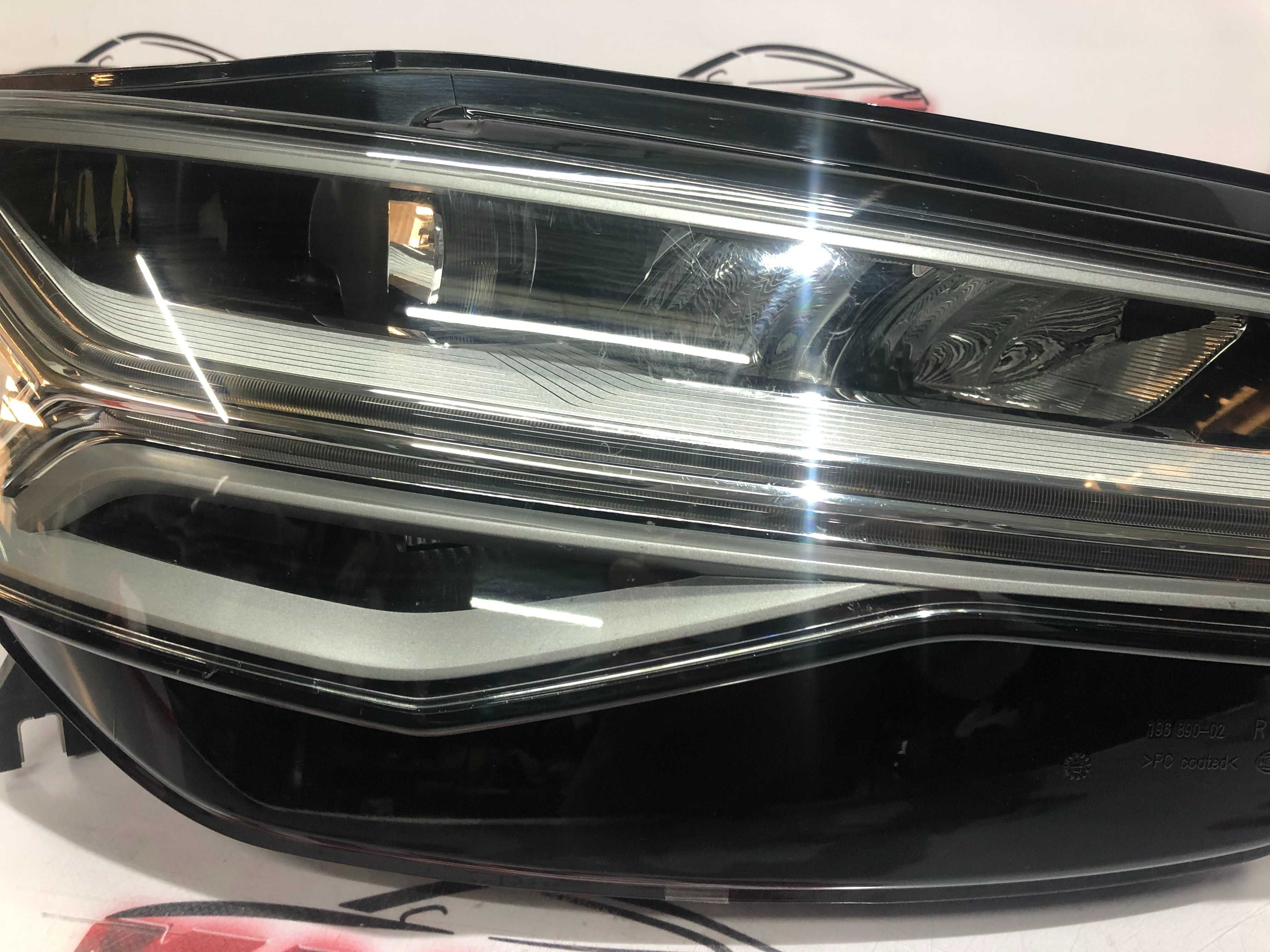Farol Frente Otica AUDI A6 C7 FACELIFT FULL LED Direito Original