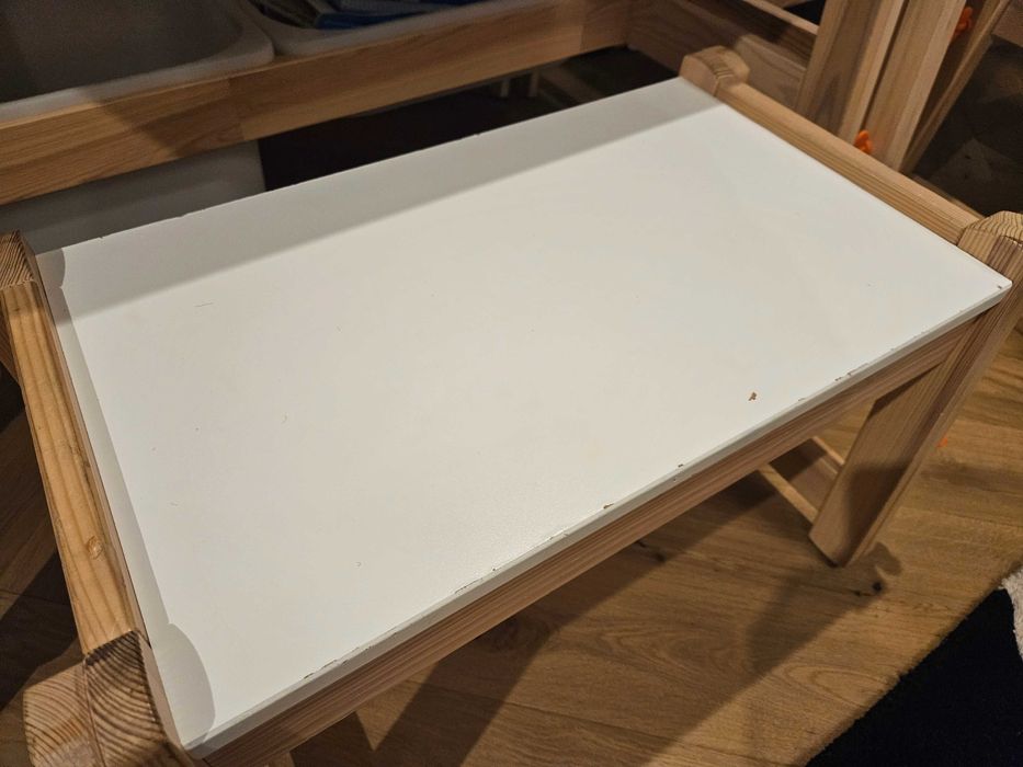 Biurko i ławka dziecięce Ikea FLISAT