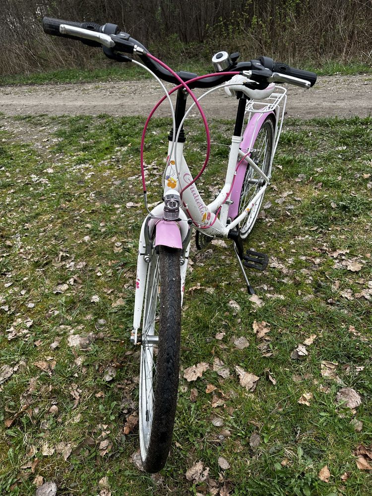 Rower dziewczęcy Giulietta rama 14 cali koła 24