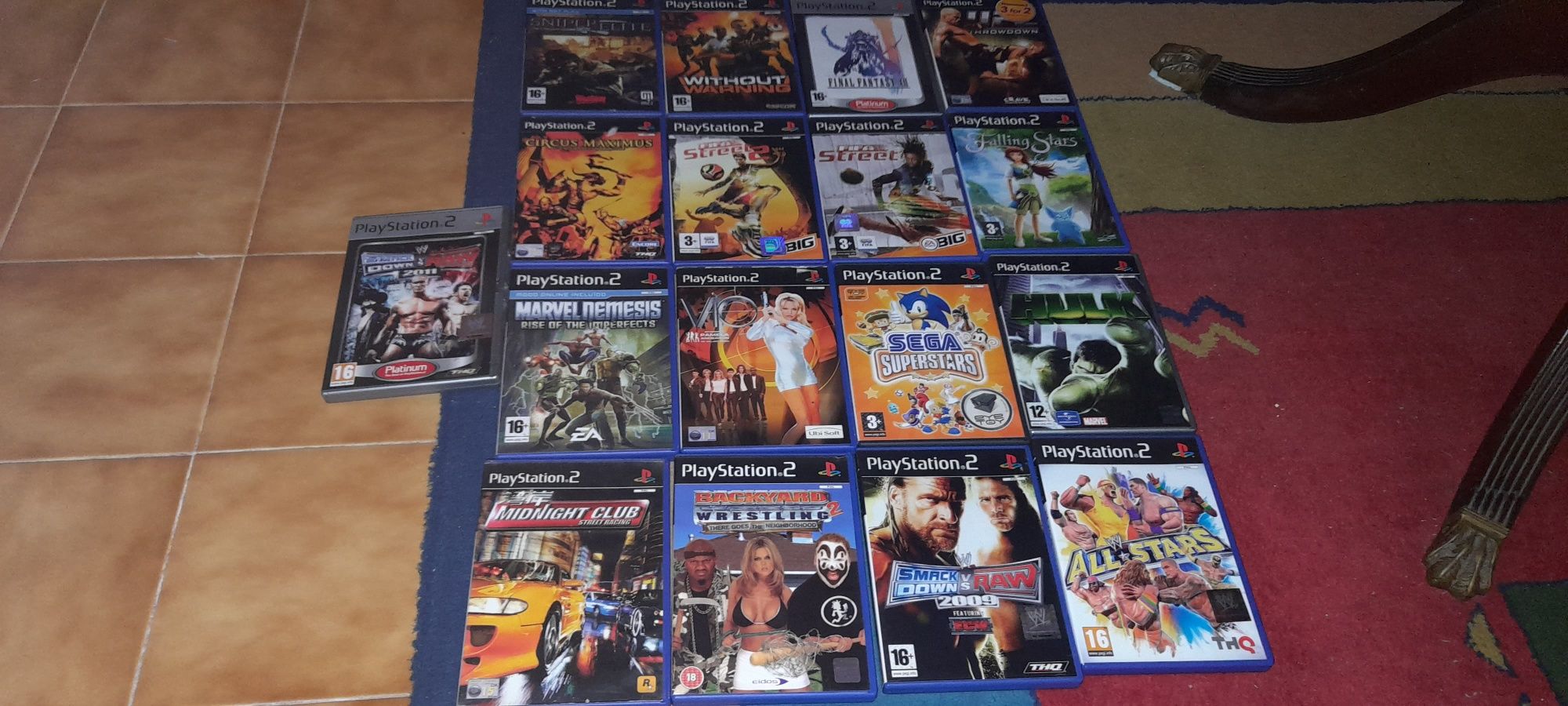 Jogos diversos ps2 colecção