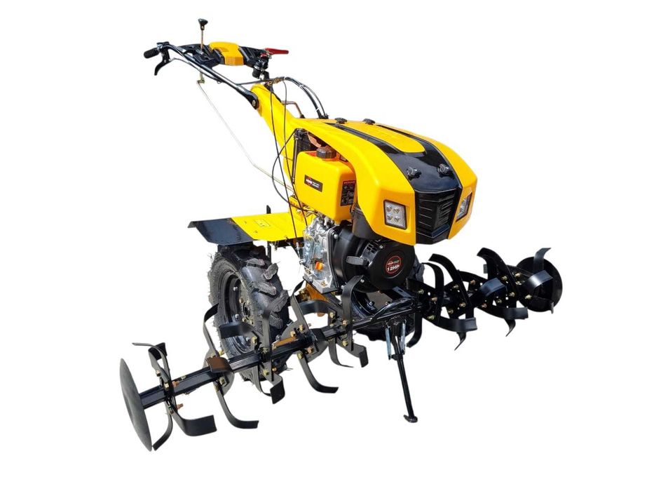 Glebogryzarka spalinowa HDM 1350D 140cm DZIK 12KM Diesel KAMA ROZRUCH