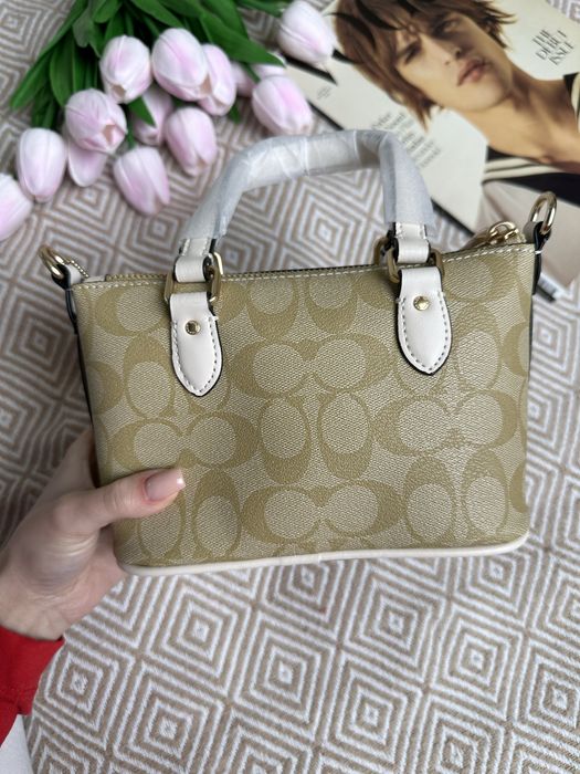 Жіноча Сумка Coach mini кросс-боді  ( Guees / lacoste / Pinko )