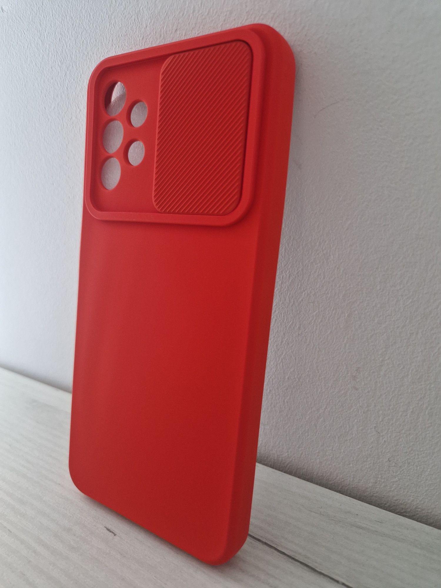 Camshield Soft do Samsung Galaxy A13 4G Czerwony