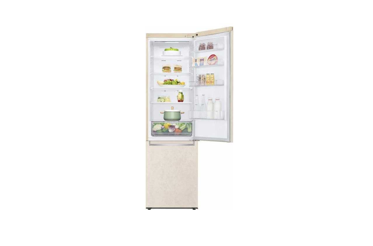 Холодильник з морозильною камерою LG GW-B509SEKM гарантія